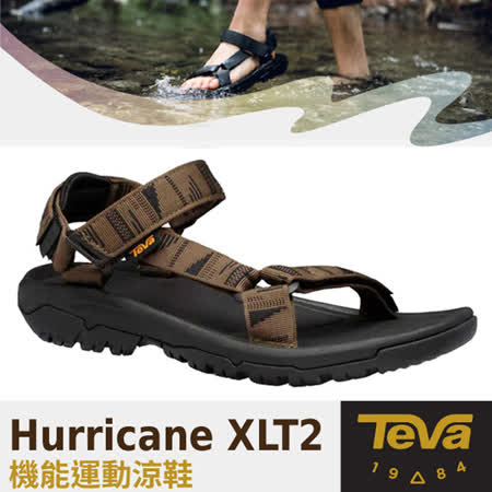 TEVA 男 Hurricane XLT2 可調式 耐磨運動織帶涼鞋/1019234 CDOL 深橄欖查拉布萊克✿30E010